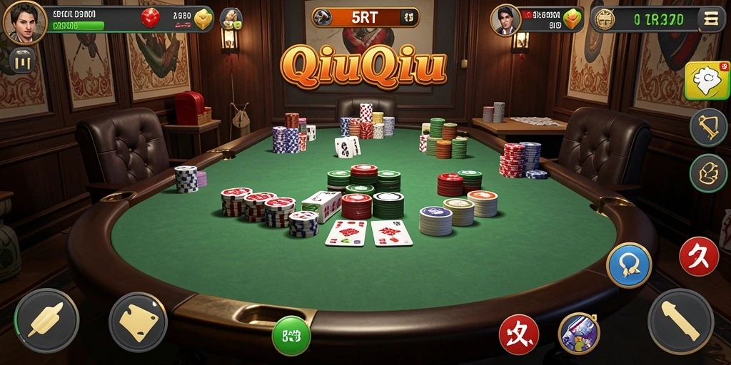 Gameplay seru QiuQiu yang mengasyikkan di 5RT.