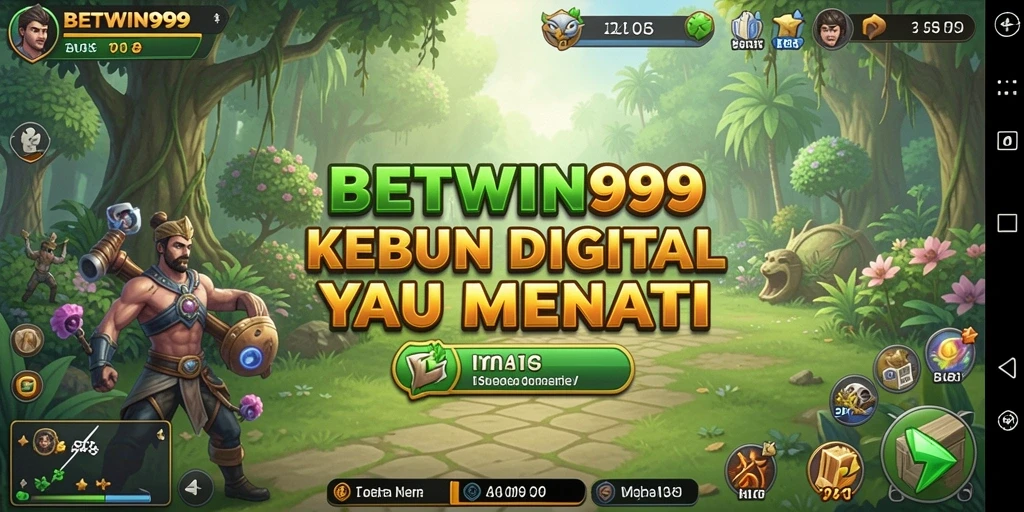 Gameplay menarik dalam BETWIN999 dengan kebun yang subur.