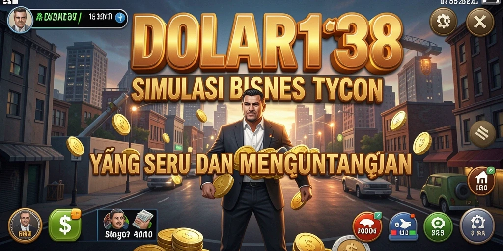 Tampilan gameplay DOLAR138 yang mencerminkan simulasi bisnis yang seru.