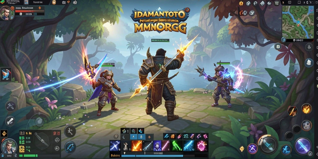 Tampilan gameplay <strong>IDAMANTOTO</strong> yang penuh aksi dan petualangan epik.