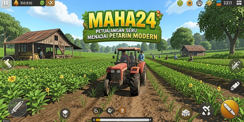 Tampilan gameplay seru dan interaktif dalam MAHA24.