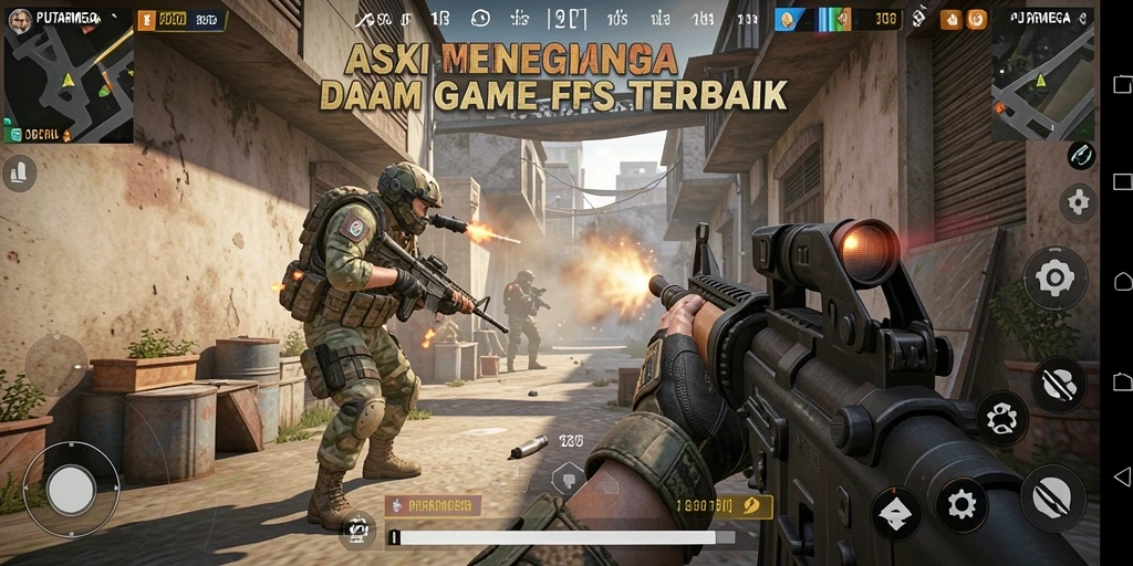 Tangkapan layar gameplay PUTARMEGA yang menegangkan dan seru.