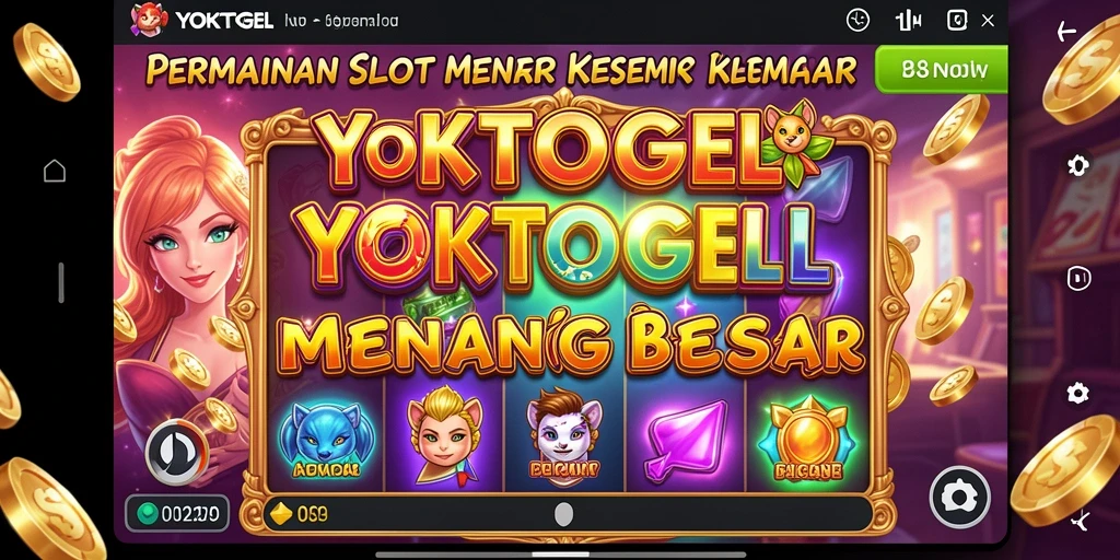 Tampilan gameplay seru dari YOKTOGEL yang memukau dan mengasyikkan.